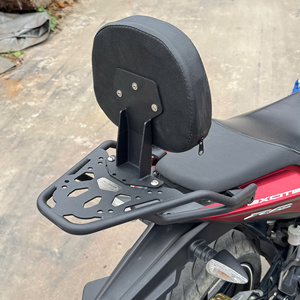 Accesorios para Motocicletas M-Biker, Placa Protectora con Respaldo para Pasajero para Yamaha MT-15, Acero con Recubrimiento en Polvo, Diseño Clásico - Product Image 1