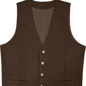 Chaleco de Cuero Personalizado, Chaleco de Motociclista Clásico, Chaleco de Cuero para Motocicleta, Chaleco de Motocicleta para Hombre, Venta Directa de Fábrica, Buena Calidad - Product Image 1