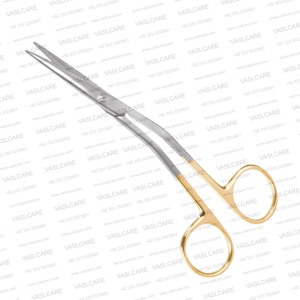 Ciseaux chirurgicaux Fomon Onyx 14 cm en carbure de tungstène à lame dentelée pour rhinoplastie, chirurgie plastique et dissection de précision - Product Image 3