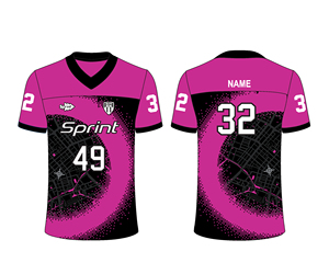 เสื้อเจอร์ซีย์ระบายอากาศแห้งเร็วชุดกีฬาอเมริกันฟุตบอลแบบสั่งตัดสำหรับผู้ชายผู้หญิงขนาดใหญ่พิเศษ - Product Image 2