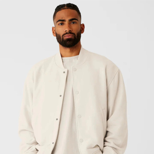 New Streetwear Style Adult Size <b>Men</b> Varsity <b>Jacket</b> Latest Arrival Best Design Customized Logo Printing <b>Men</b> Varsity <b>Jacket</b> - Product Image 1