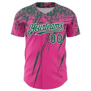 Custom Baseball Uniform Full Button Jersey Short Sleeve Winter Quick Dry Organic Cotton Anti-Bacterial V-neck Team Wear - Product Image 2