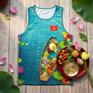 Custom Runner Tank Top OEM ODM Wholesale Quick Dry <b>Running</b> <b>Singlet</b> Manufacturer - Product Image 2
