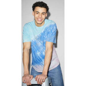 T-shirt de sport d'été pour homme 2026, multicolores, 100 % coton de haute qualité, personnalisable, imprimé tie-dye, séchage rapide, respirant - Product Image 4