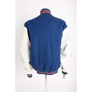 Varsity Jacket Causal Slim Fit Bomber Baseball Jackets Letterman <b>Wool</b> Varsity Jacket for Men - Product Image 5