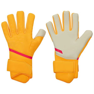 Gants de gardien de but de football en gros, paume en latex gaufré, adhérence antidérapante, support de manchette élastique, gants de football personnalisés - Product Image 4