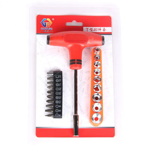 Accessoires pour outils électriques domestiques : Kit d'arbre flexible, adaptateur de lampe de poche, jeu de douilles universelles, jeu de cliquets en acier inoxydable 201 - Product Image 6