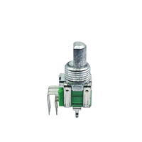 Potentiomètre linéaire double 9 mm de haute qualité Favor Union, best-seller, B100K, avec points d'arrêt centraux, réostats rotatifs audio