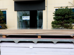 Madera contrachapada laminada de melamina blanca 9mm - 18mm Anti termitas One Anti Warp utilizado como Gabinete de cocina barato - Product Image 4