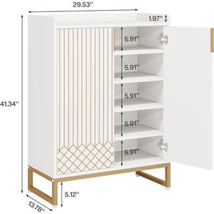 Scarpiere resistente ed elegante scarpiere per organizzare la tua collezione di calzature - Product Image 2