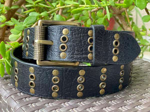 Nuevo elegante e informal hecho a mano de cuero genuino Real cinturón clásico para hombres personalizado grano completo desgastado cinturón de cuero Real para hombres - Product Image 2