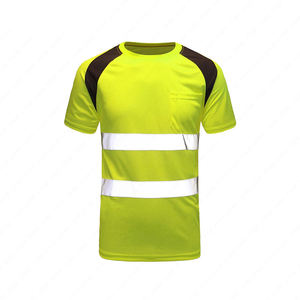 Chaleco de Seguridad Reflectante de Alta Visibilidad, Malla Fluorescente de Poliéster de Secado Rápido, Unisex, Ropa de Trabajo Sublimada, Detección de Agujas - Product Image 1