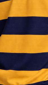 Vêtements d'équipe de rugby personnalisés B15, polo à manches longues rayé en piqué pour homme, polo de rugby lourd, maillot de rugby pour femme - Product Image 5