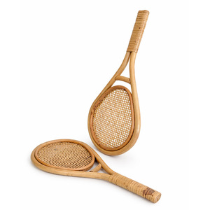 Juego de raquetas de tenis de ratán de excelente calidad para niños, juguete deportivo de simulación, producido en Vietnam. - Product Image 1