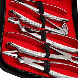 M.A SIDDIQUE INTERNATIONAL Kit Professionnel de 10 Pinces d'Extraction Dentaire, Instruments Chirurgicaux en Acier Inoxydable pour l'Extraction des Dents - Product Image 2