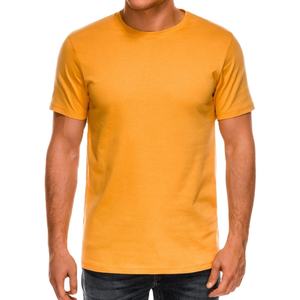 T-shirt pour homme à manches courtes, couleur unie, 100% coton, décontracté, vente en gros, OEM, exporté, haute qualité, personnalisé - Product Image 3