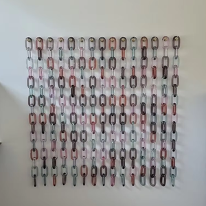 Eslabones de Cadena de Resina Transparentes Grandes y Ecológicos para Decoración Navideña de Pared DIY Personalizada por Abdul Rehman Enterprises - Product Image 1