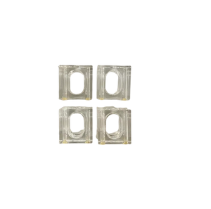 Meilleur fournisseur d'anneaux de serviette pour la meilleure vaisselle, porte-serviettes en acrylique coloré, décoration de table à manger, design hôtelier, porte-serviettes - Product Image 6