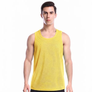 Camiseta Deportiva de Malla con Diseño Personalizado, de Alta Calidad, Sin Mangas, Secado Rápido, Transpirable, para Gimnasio, Baloncesto y Entrenamiento - Product Image 1