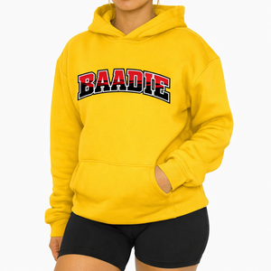 Women Pullover Hoodie <b>Drop</b> Shoulder Oversized Casual Hooded Sweatshirt Streetwear Hoodie For Women - Product Image 1