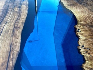 Best Selling Exclusive Epoxy <b>Resin</b> <b>Top</b> Center <b>Table</b> Customized Wooden <b>Top</b> Coffee <b>Table</b> Modern Living Room Decorative Epoxy <b>Table</b> - Product Image 2