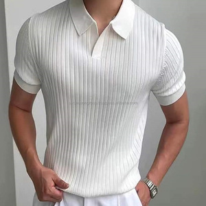 เสื้อเชิ้ตผู้ชายแขนสั้นผ้าฝ้าย 100% ระบายอากาศดี สไตล์ลำลองสมาร์ท  รับทำโลโก้ตามสั่ง สำหรับฤดูร้อน รับผลิตแบบ OEM - Product Image 5