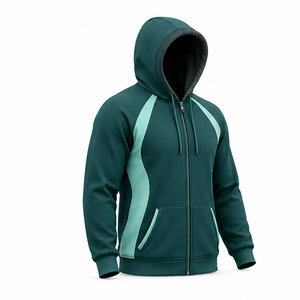 Sweat-shirt à capuche avec impression intégrale par sublimation, design personnalisé, fabricant OEM ODM pour vêtements de sport de plein air, sweats à capuche par sublimation - Product Image 4