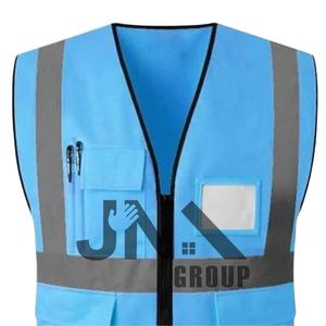 Chaquetas de seguridad de poliéster personalizables Chaleco reflectante de alta visibilidad Impermeable Característica suministrada Logotipo - Product Image 5