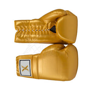 Gants de boxe en cuir tendance, coque extérieure robuste, mousse intérieure, fermeture auto-agrippante, évacuation de l'humidité, personnalisables pour un maximum d'absorption des chocs - Product Image 3