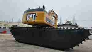 Excavadora Anfibia para Terrenos Pantanosos, Equipo Pesado en Venta, Excavadora Usada 349D - Product Image 5