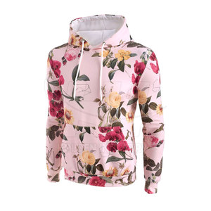 Sudadera con Capucha Personalizada para Hombre, Estilo Nuevo 2026, Sublimación, 100% Algodón, Sudadera Lisa para Hombre, Sublimación de Moda - Product Image 4