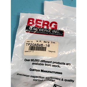 3 วี.เอ็ม. รอกไทม์มิ่ง BERG TP20A5W6-16, 168324 - อุปกรณ์และอะไหล่เซมิคอนดักเตอร์ระดับโลกที่เชื่อถือได้ - Product Image 1