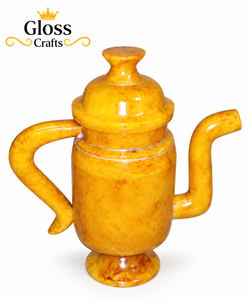 Gloss Crafts Luxury Eco-Friendly Crystal Glass Traditional Chinese <b>Tea</b> Maker <b>Infuser</b> Lid Handle <b>Tea</b> Set Country Design Party - Product Image 1