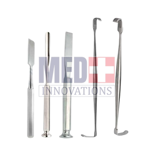 Dispositivos médicos profesionales Juego de instrumentos quirúrgicos ortopédicos principales básicos Acero inoxidable alemán de 25 piezas por Med Innovation - Product Image 6