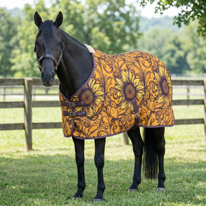Manta Premium para Caballos, Transpirable, Ligera, Impermeable, Protección Contra Moscas de Verano, Equipo Ecuestre - Product Image 5