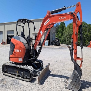 Kubota รถขุดขนาดกะทัดรัดหางเป็นศูนย์แกว่งมินิสำหรับงานขุดมืออาชีพการขุดเจาะที่มีประสิทธิภาพ U55-5 - Product Image 3