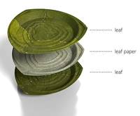 Vaisselle de fête jetable biodégradable et compostable en feuilles de palmier cousues de qualité supérieure