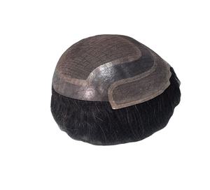 Toupee para Hombre Taz Hair, Peluca de Cabello Humano 100%, Densidad 60%-150%, Cabello Remy Indio, Resistente al Agua, Suave, Ondulado Profundo - Product Image 2