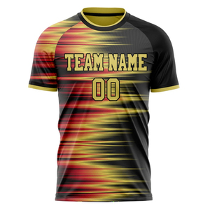 Ready To Ship Personalized Sublimated Soccer Jerseys Best Quality Short Sleeve Crew Neck <b>Athletic</b> Fit Custom Design Available - Product Image 6