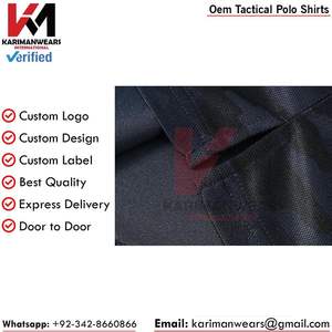 Camiseta Polo Táctica Personalizada para Equipos de Paintball, Panel de Malla Transpirable, Tejido de Secado Rápido, Fabricante Mayorista OEM ODM - Product Image 2
