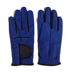 Professional <b>Equestrian</b> Gloves | Minimalist Stealth All-Black Textured Design | Direct Factory Price - Product Image 6