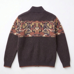 Suéter de Punto Personalizado ODM/OEM para Hombre, Grueso, con Estampado Navideño, 100% Algodón, de Secado Rápido, Antiarrugas y Antiretráctil - Product Image 2