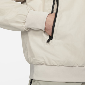 Veste coupe-vent à capuche en tissu satiné avec logo personnalisé de haute qualité pour hommes, style streetwear, couleurs hiver, vente en gros - Product Image 4