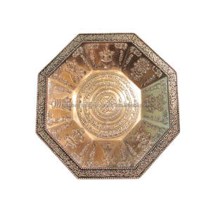 Plato Redondo de Cobre Aromático y Ecológico para Meditación, Bandeja Tibetana Budista para Ofrendas, Precios Económicos, Proveedor Confiable - Product Image 6