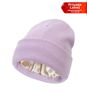 Bonnet de nuit en satin double couche premium, réversible, protection des cheveux, anti-casse, maintien de l'humidité, soyeux - Product Image 6