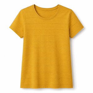 Camisetas de Mujer de Estilo Lujoso a la Moda 2026, 100% Algodón, Talla Grande, Estilo Casual, Cortas, con Estampado - Product Image 6