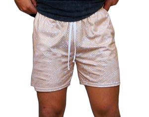 Short de sublimation de haute qualité pour homme avec motif en maille à double couche Short en maille personnalisé - Product Image 1