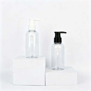 Pulvérisateur à pompe 24-410 pour finition de col, Bouteilles en plastique, Emballage plastique, 4 OZ 120ML, Bouteille ronde en plastique PET de type Bullet - Product Image 1