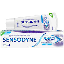 Dentifrice blanchissant Sensodyne, formule hydratante, protection efficace, soulagement des dents sensibles, traitement éclaircissant - Product Image 4