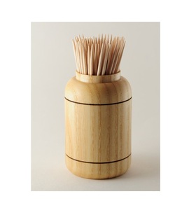 Boîte distributrice de cure-dents en bois de qualité supérieure pour table à manger, cuisine, restaurant, décoration de la maison - Product Image 6